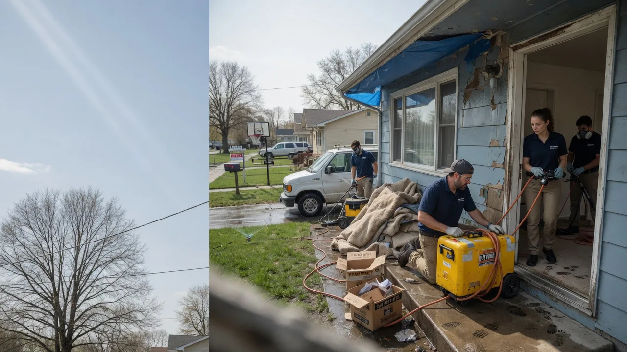 Basement Flood Cleanup in Radford, VA near me